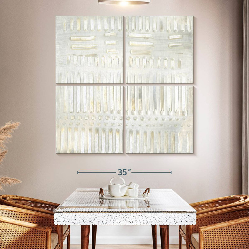 Birch Pattern I, 50" H x 50" W