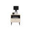 Ahliana 50cm W Manufactured Wood Bedside Table
