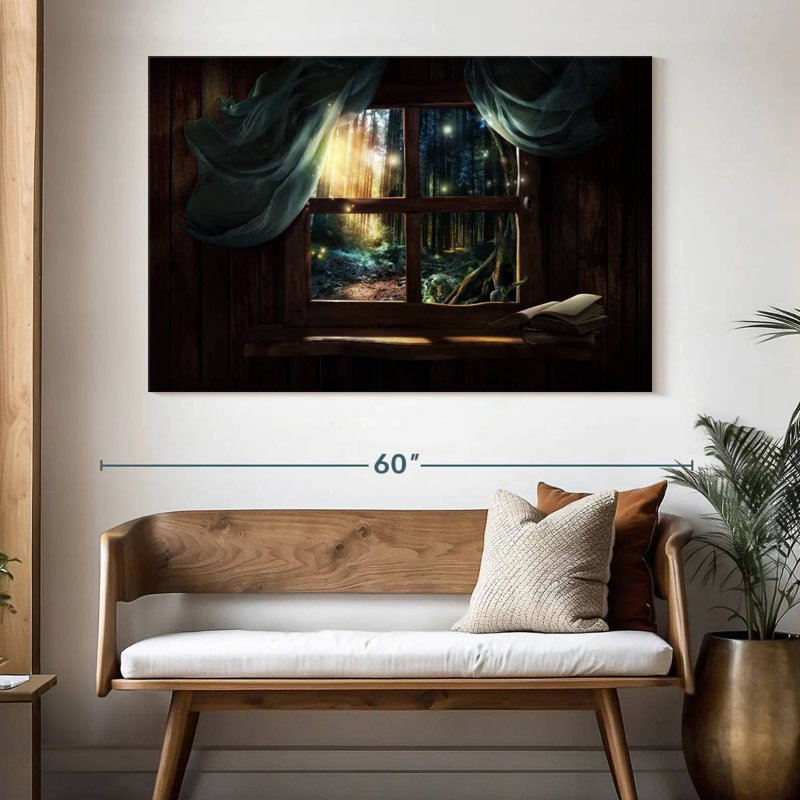 Lilie Magical Forest, 34" H x 51" W