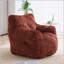 Fauteuil à billes confortable en velours côtelé moelleux rembourré de mousse à mémoire de forme de qualité supérieure pour la détente-1842288787