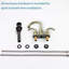 Centerset 2-handle Bathroom Faucet with Drain Assembly-88069594