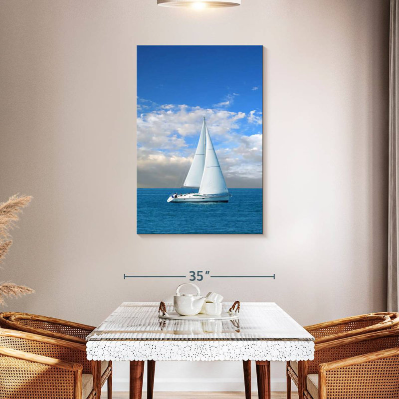Mehar Modern Sailboat, 45" H x 30" W