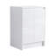 Combinaison d'armoire de rangement autoportante 72 po, portes et tiroirs à fermeture en douceur, blanc brillant, contreplaqué, emballage KD (convient pour la salle de bain, la cuisine, la salle d'étude, la chambre à coucher, etc.)
