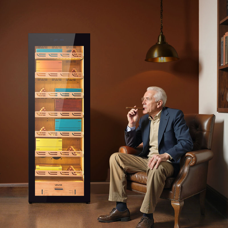 Armoire à cigare électrique 288L avec refroidisseur à compresseur 288L