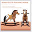 Chaise de cheval à bascule en métal Qaba Kids avec sons réalistes et conception durable