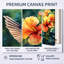 Hibiscus, art mural colibri, Dicleville-928943031-928943024