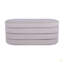 Banc avec rangement en velours