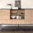 Nordic style simple modern wooden sideboard.