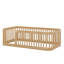 Structure de lit en bois avec clôture-1927759136