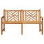Solid Wood Outdoor Bench-1165033979