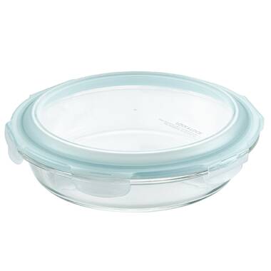 LOCK & LOCK Purely Better Glass Food Storage Container Set, 10 Piece, Clear