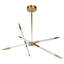 Titus 6 - Light Sputnik Modern Linear LED Chandelier