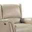 Fauteuil inclinable électrique en cuir véritable de 33,75 po de largeur-676692685