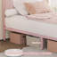 Lit plateforme tapissier avec tête de lit en velours-248848029-248848030