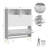 20 Pair Shoe Storage Cabinet,Shoe Organizer,Shoe Entryway-674038542