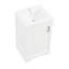 Meuble-lavabo de 20 po avec lavabo, armoire de porte et tablettes réglables-102619246