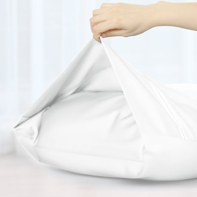Sunflower 100% Cotton Sateen Weave Lace Pillowcase Envelope Pillowcases Set