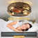 Morrison Ceiling Fan with Light Kit with Remote Control & APP Control
