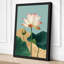 Lotus in Bloom Botanical - Wrapped Canvas-110569847-110569870