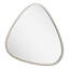 Miroir de salle de bain asymétrique à cadre 30-3 / 4 "x 33-1 / 4" Platt-99304658