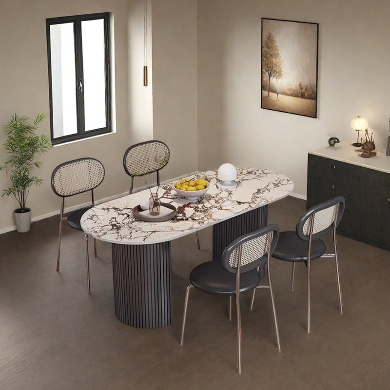 Table de salle à manger Modern, H 29,52 po x L 55,11 po x l 31,49 po