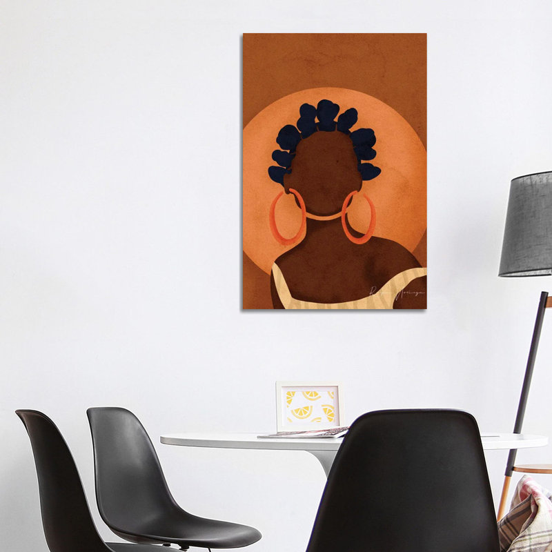 «Mendiana» par Reyna Noriega, impression sur toile tendue, H 40 po x l 26 po x P 1,5 po