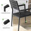 Ensemble repas rectangulaire pour 10 personnes avec trou pour parasol Cyanni-2046643259-2003517851