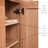 All Solid Wood Shoe Cabinet Modern Simple 22 Pair Solid Wood Shoe Storage Cabinet-100721255