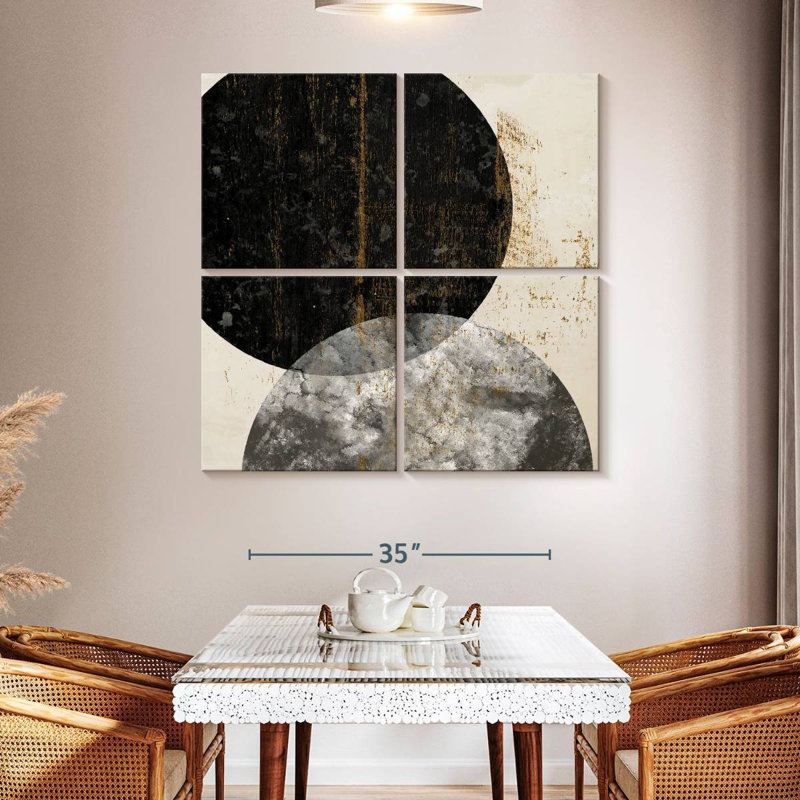 Avery Crisscross I, 45" H x 45" W