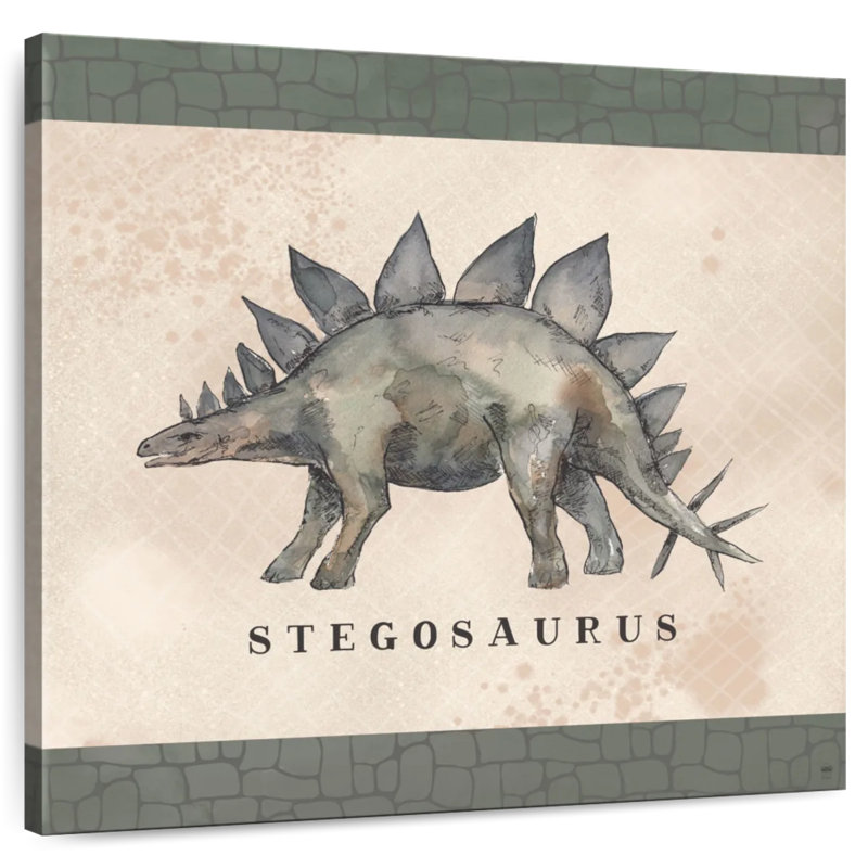 Crowle Dinosaur Invasion Stegosaurus, 36" H x 36" W