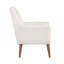 Fauteuil en velours Astrid