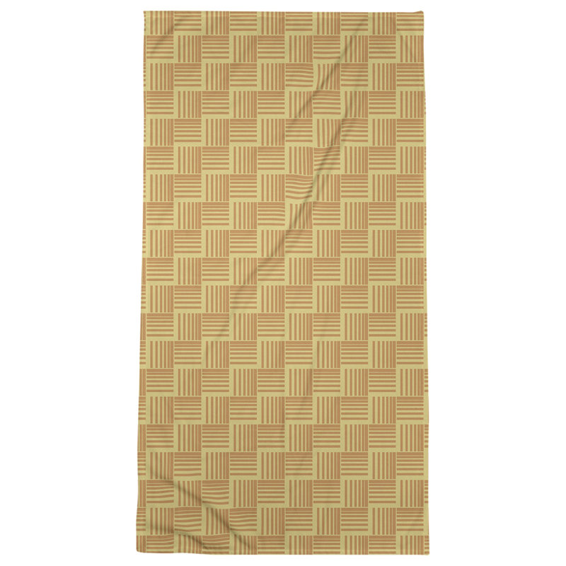 Jaya Beach Towel, Yellow/Orange