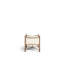 Lilac Upholstered Stool