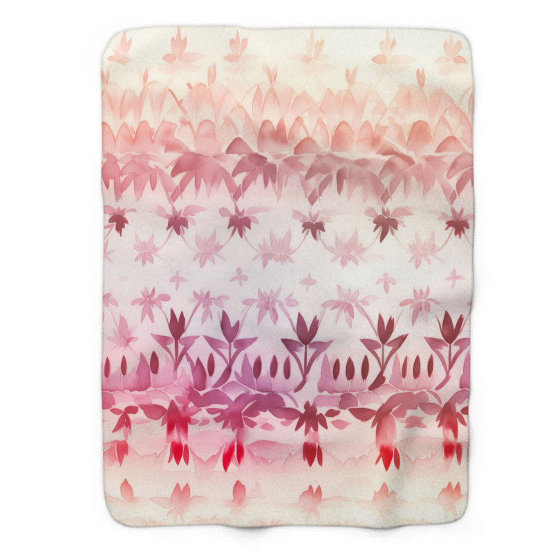 Gradient Love - 1 Piece Premium Blanket, Twin