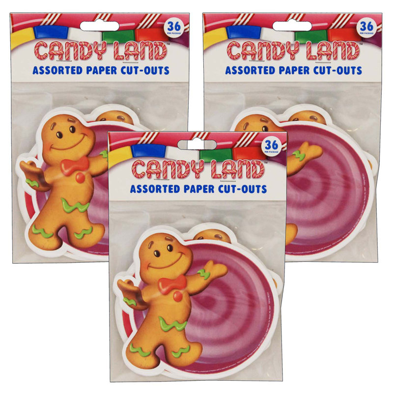 Découpes de papier assorties de bonbons