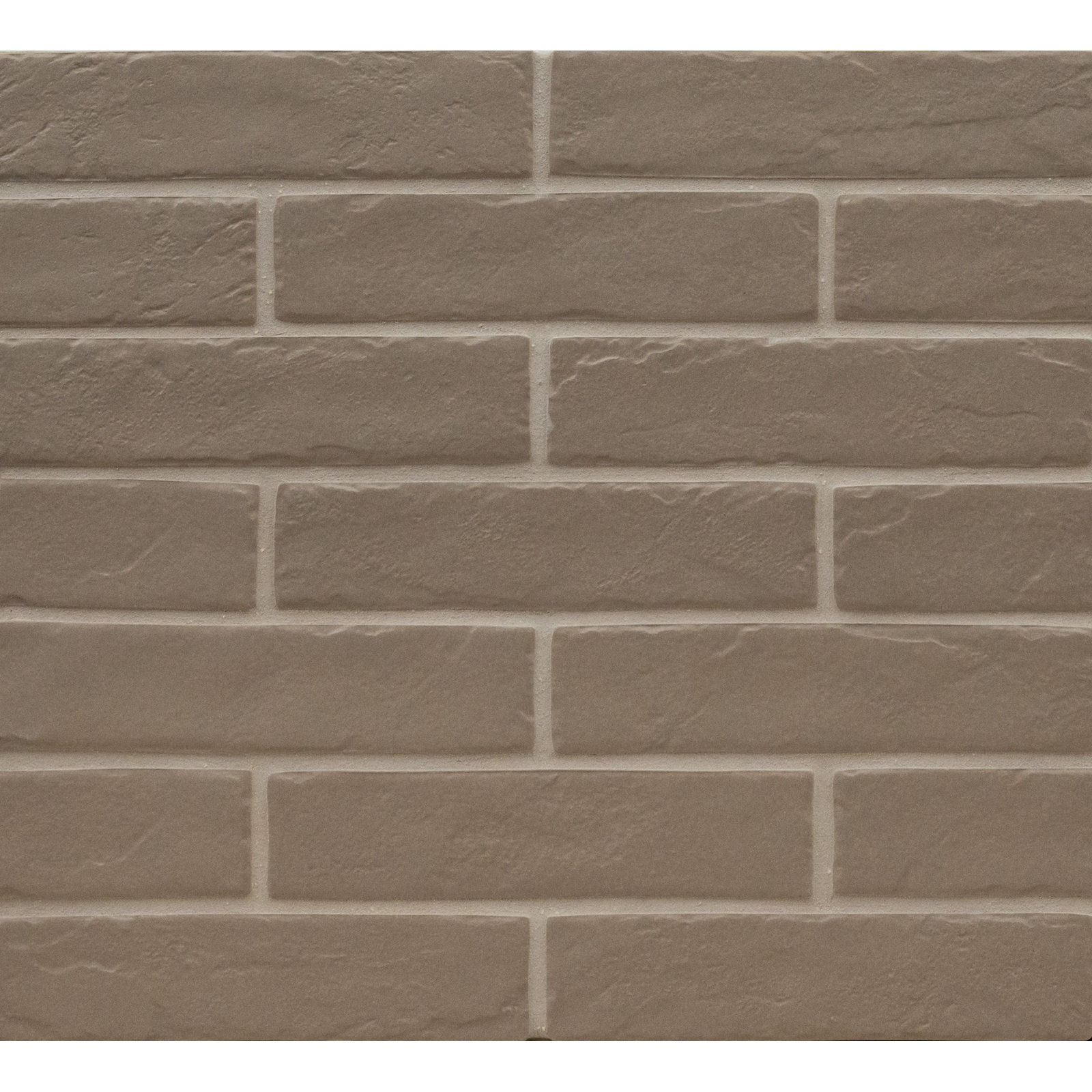 Montello 2" x 10" Porcelain Brick Look Tile, Clay