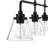 4 - Light Dimmable  Industrial Linear Kitchen Island Pendant Light