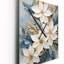 Luey - Horloge murale poinsettias-890367676