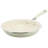 Martha Stewart Everyday Charlemont 10 Inch Ceramic Nonstick Round Aluminum Frying Pan in Linen