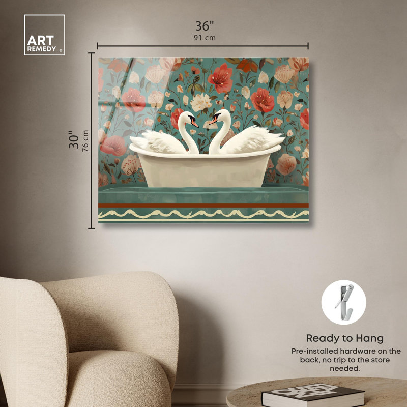 «Loveaks» Soak, reproduction d'art à la ferme par Art Remedy, H 30 po x l 36 po
