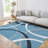 Modern Abstract Area Rug, Non-Slip Carpet for Entryway, Bedroom, Living Room, Hallway-821114801