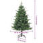 Artificial Pre-lit Christmas Tree with Ball Set-1130164432-1130164436