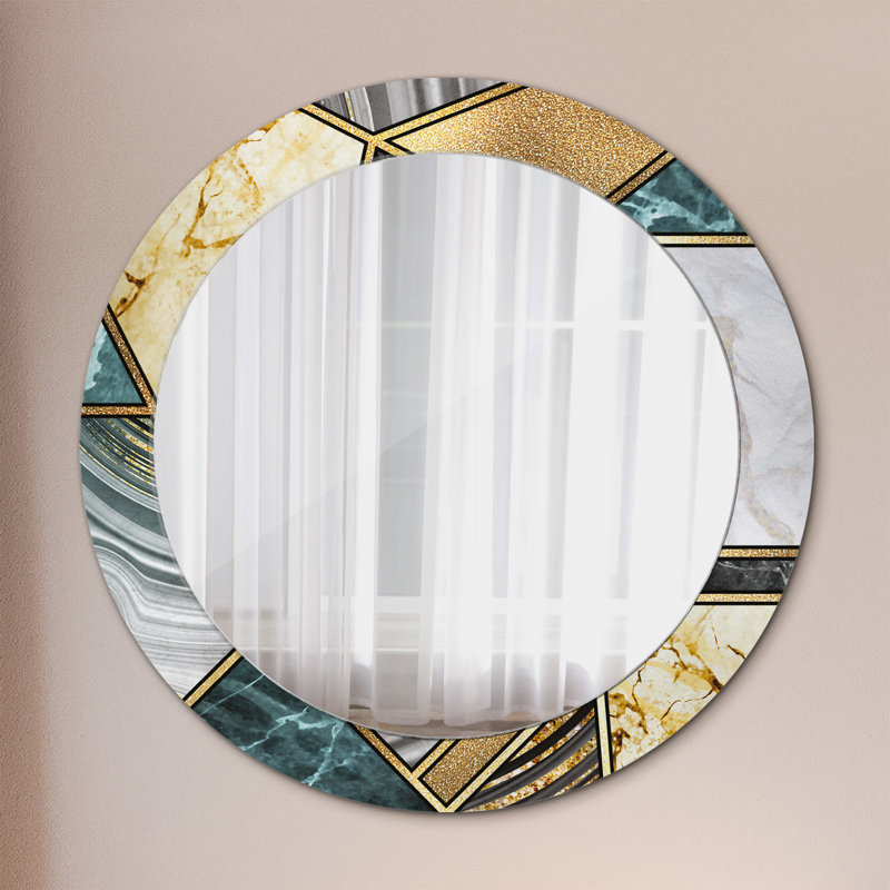 Huldar Glass Flat Wall Mirror