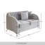 Causeuse en velours Cheribin