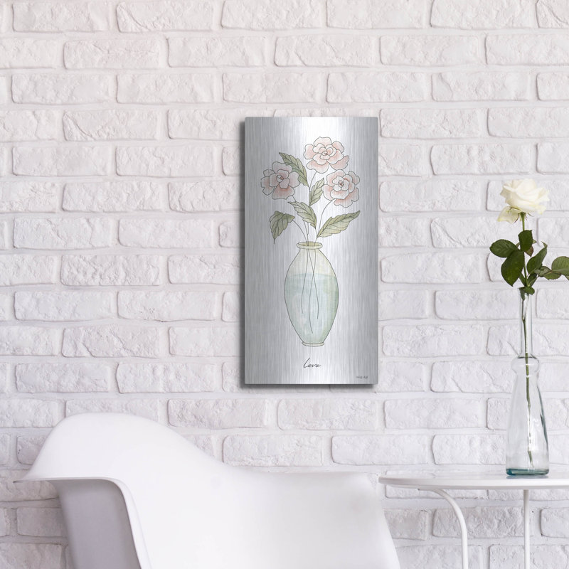 «Love» par Cindy Jacobs, art mural de luxe en métal «Love» par Cindy Jacobs