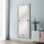 Miroir de plancher rectangulaire 72 po avec lumière à DEL 3 couleurs