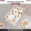 Garniture en noyer pour tablette avec tiroirs Rev-A-Shelf-115785506