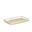 White Agate Bathroom Tray