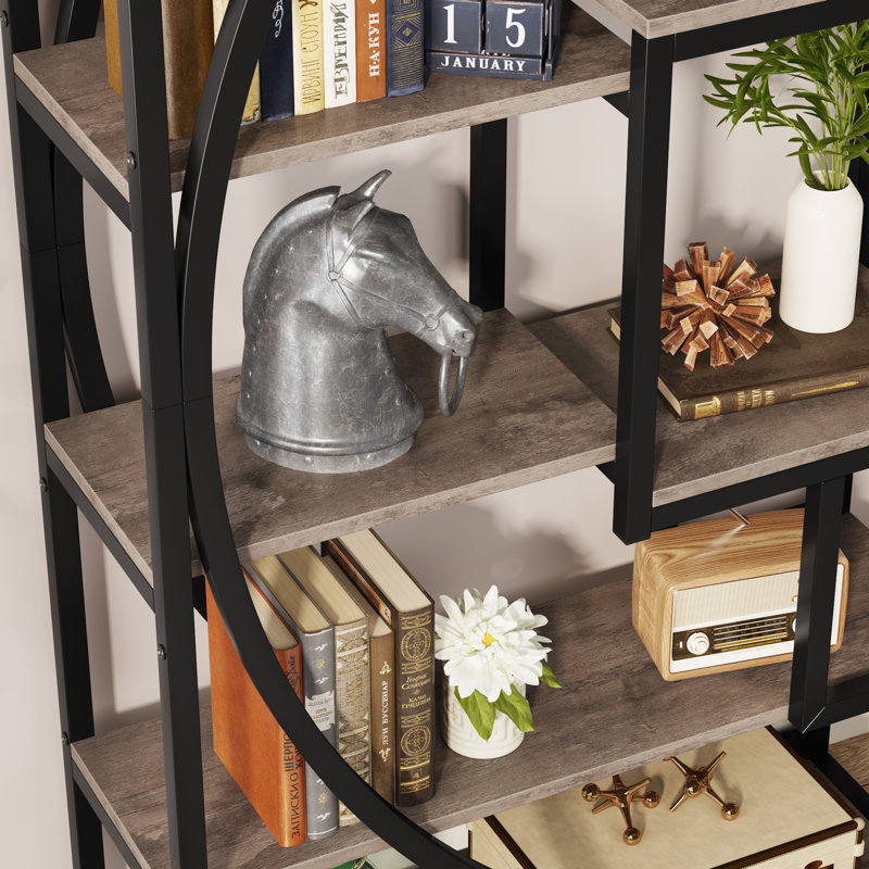 Bibliothèque Pharr H 70,5 "x l 31,5", Gris