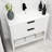 35.9'' Single Bathroom Vanity with Resin Top-789823686